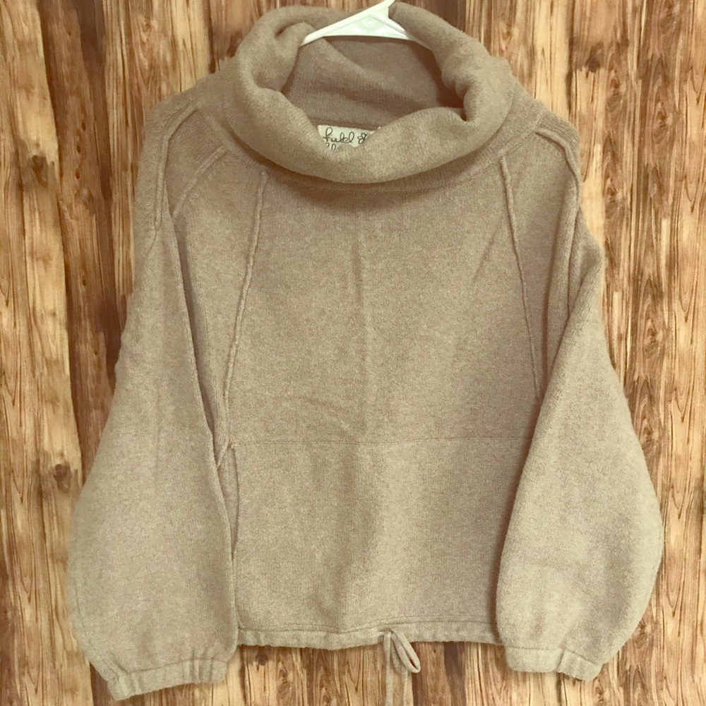 💕anthropologie💕 Field flower cowl neck sweater